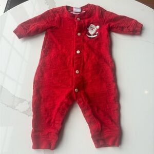 Starting Out Infant Red Christmas Jumper Santa Sleeper 3 Months